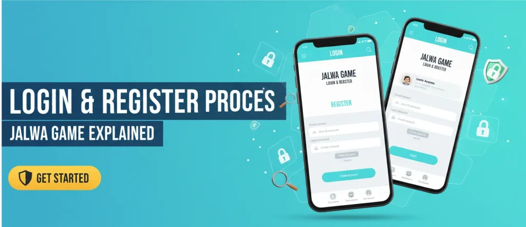 Jalwa Game Login & Register Process